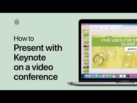 How to present with Keynote on a video conference on your Mac | Apple Support