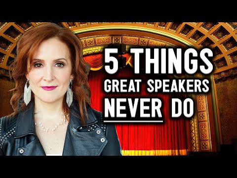 5 Things Great Public Speakers Never Do | The Big Talk with Tricia Brouk