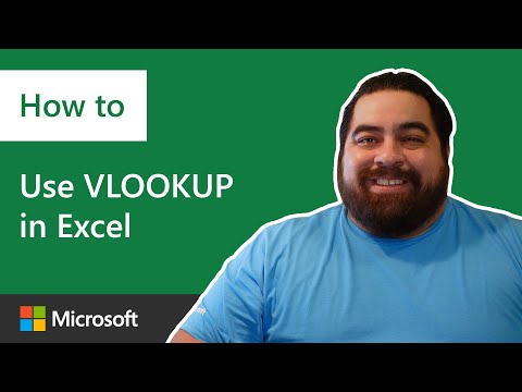 How to use VLOOKUP in Microsoft Excel