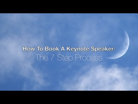 Step by Step Guide To Booking A Speaker